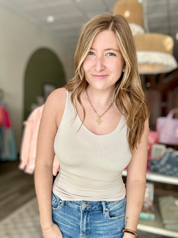 Tessa Tank-Zenana-R3vel Threads, Women's Fashion Boutique, Located in Hudsonville, Michigan