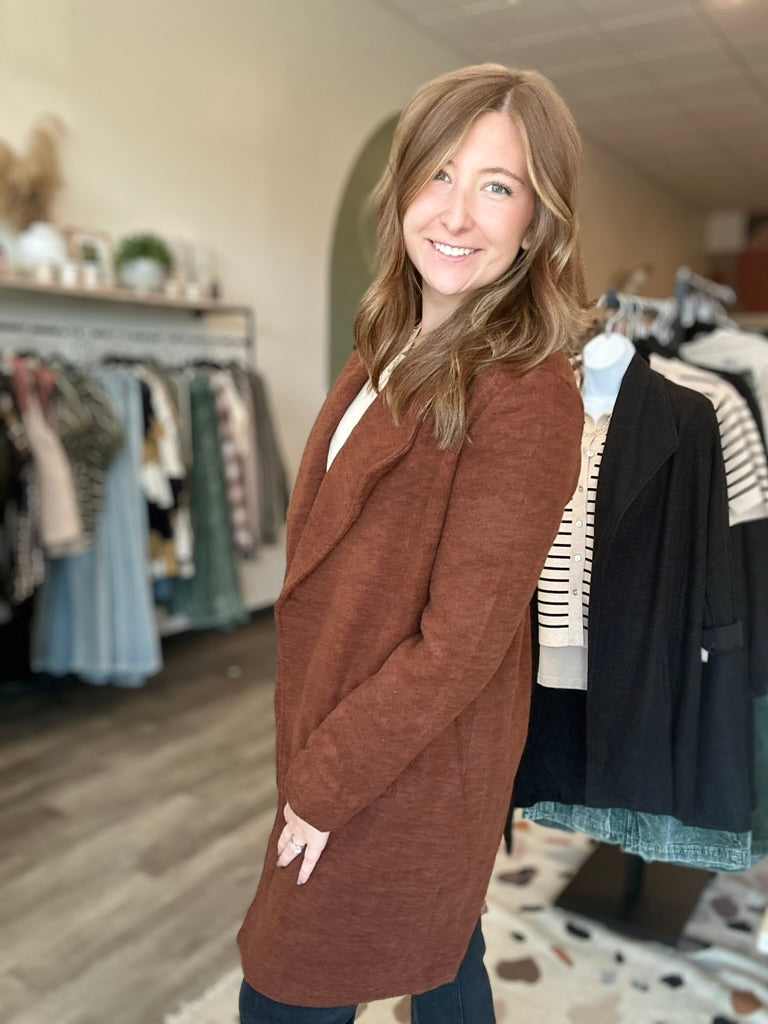 Linda Jacket-Bluivy-R3vel Threads, Women's Fashion Boutique, Located in Hudsonville, Michigan