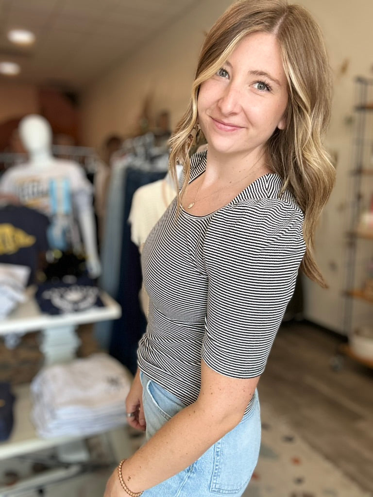 Bella Top-Doe & Rae-R3vel Threads, Women's Fashion Boutique, Located in Hudsonville, Michigan