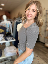 Bella Top-Doe & Rae-R3vel Threads, Women's Fashion Boutique, Located in Hudsonville, Michigan