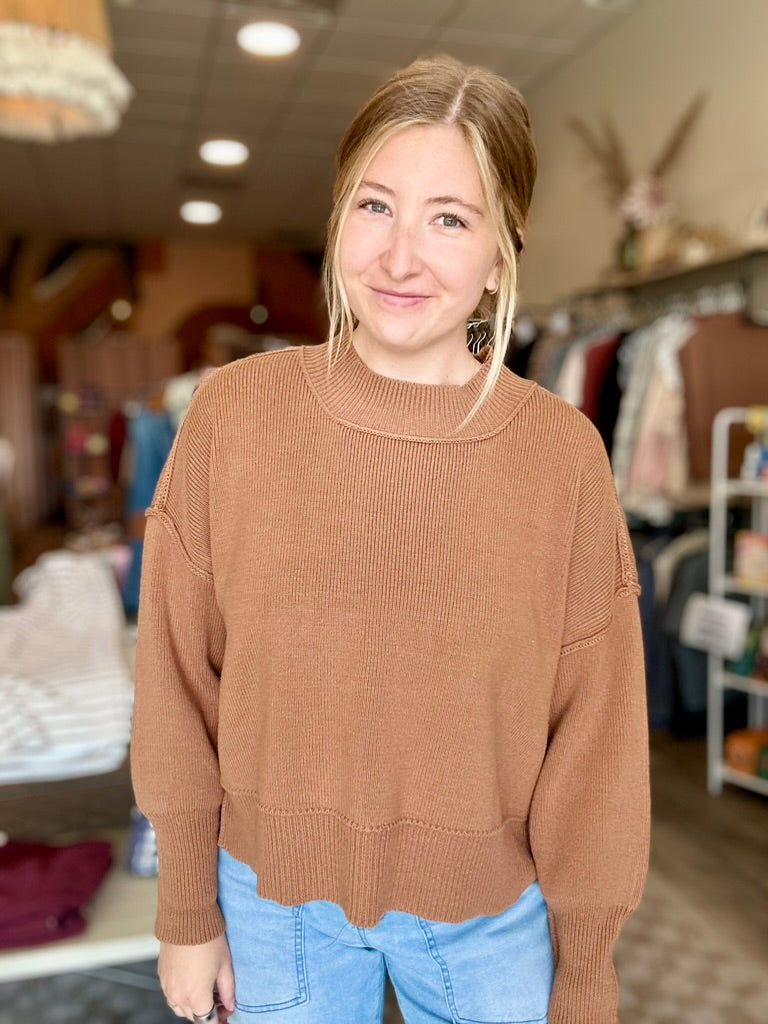 Emma Sweater-Zenana-R3vel Threads, Women's Fashion Boutique, Located in Hudsonville, Michigan