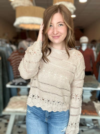 Jackie Sweater-Bluivy-R3vel Threads, Women's Fashion Boutique, Located in Hudsonville, Michigan