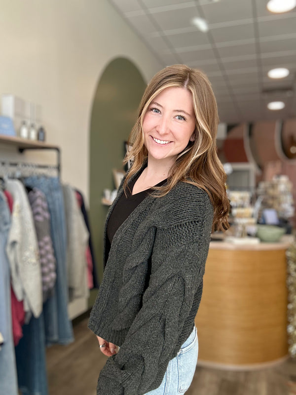 Harper Cardi-Double Zero-R3vel Threads, Women's Fashion Boutique, Located in Hudsonville, Michigan