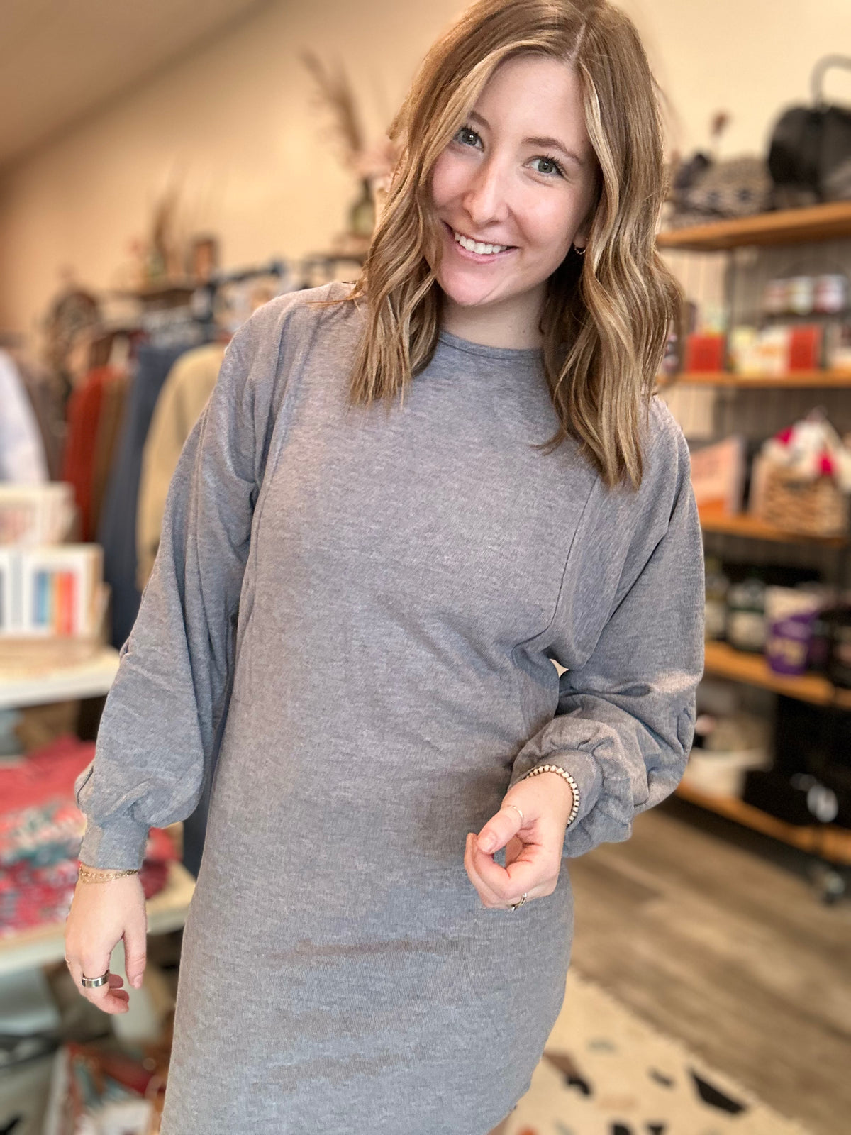 Hannah Sweater Dress-Hyfve-R3vel Threads, Women's Fashion Boutique, Located in Hudsonville, Michigan