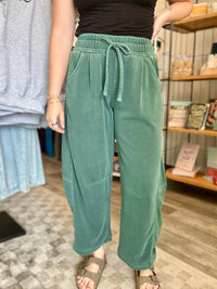 Sarah Sweatpants-Blu Pepper-R3vel Threads, Women's Fashion Boutique, Located in Hudsonville, Michigan