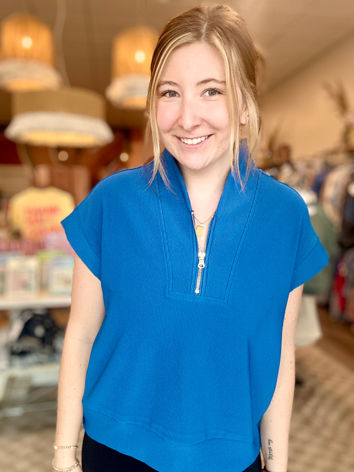 Hallie Top-Zenana-R3vel Threads, Women's Fashion Boutique, Located in Hudsonville, Michigan