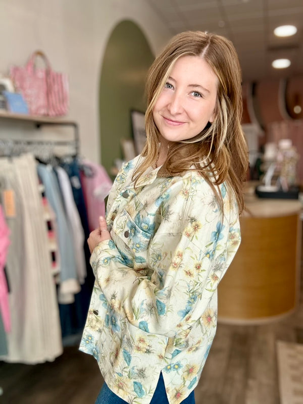 Iris Jacket-Bibi-R3vel Threads, Women's Fashion Boutique, Located in Hudsonville, Michigan