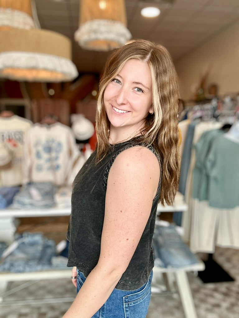 Lucy Tank-Double Zero-R3vel Threads, Women's Fashion Boutique, Located in Hudsonville, Michigan