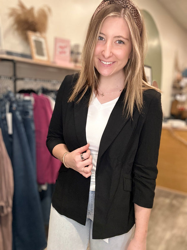 Trista Blazer-GeeGee-R3vel Threads, Women's Fashion Boutique, Located in Hudsonville, Michigan