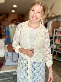 Jenny Lace Coverup