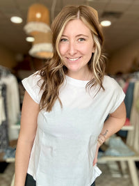 Dillon Top-Blu Pepper-R3vel Threads, Women's Fashion Boutique, Located in Hudsonville, Michigan