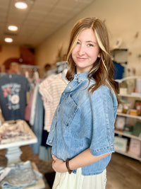 Allie Jacket-Bluivy-R3vel Threads, Women's Fashion Boutique, Located in Hudsonville, Michigan