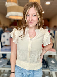 Megan Top-Doe & Rae-R3vel Threads, Women's Fashion Boutique, Located in Hudsonville, Michigan