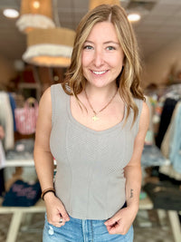 Amy Tank-Aemi + Co-R3vel Threads, Women's Fashion Boutique, Located in Hudsonville, Michigan