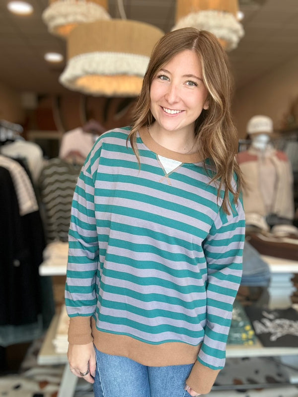 Harlee Pullover-Hem & Thread-R3vel Threads, Women's Fashion Boutique, Located in Hudsonville, Michigan