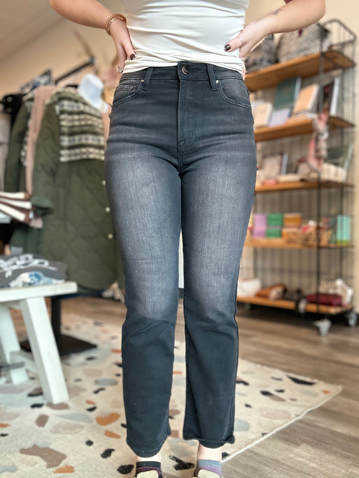 Evelyn High Rise Crop Jean-Risen-R3vel Threads, Women's Fashion Boutique, Located in Hudsonville, Michigan