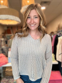 Shay Pullover-Doe & Rae-R3vel Threads, Women's Fashion Boutique, Located in Hudsonville, Michigan