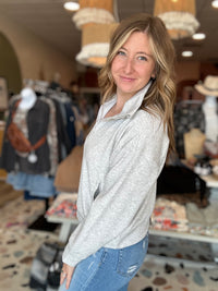 Lydia Quarter Zip-Zenana-R3vel Threads, Women's Fashion Boutique, Located in Hudsonville, Michigan