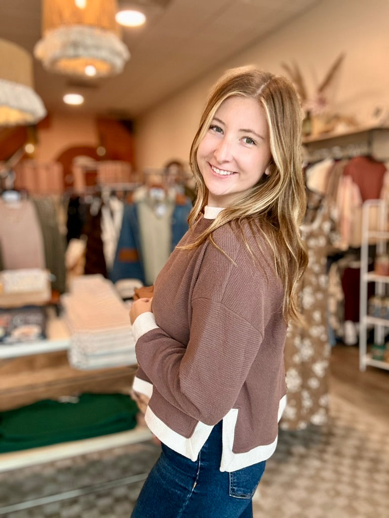 Megan Longsleeve-tres bien-R3vel Threads, Women's Fashion Boutique, Located in Hudsonville, Michigan