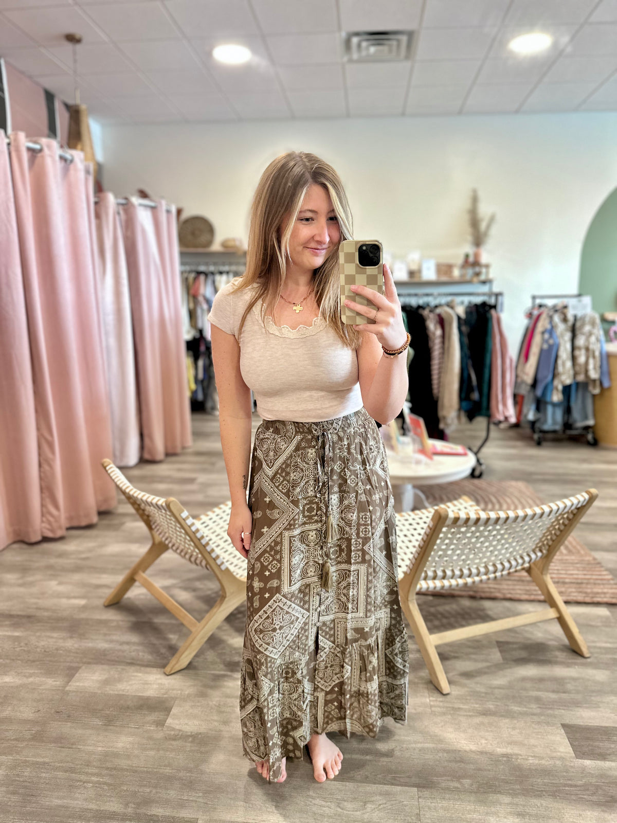 Haley Skirt-Bluivy-R3vel Threads, Women's Fashion Boutique, Located in Hudsonville, Michigan