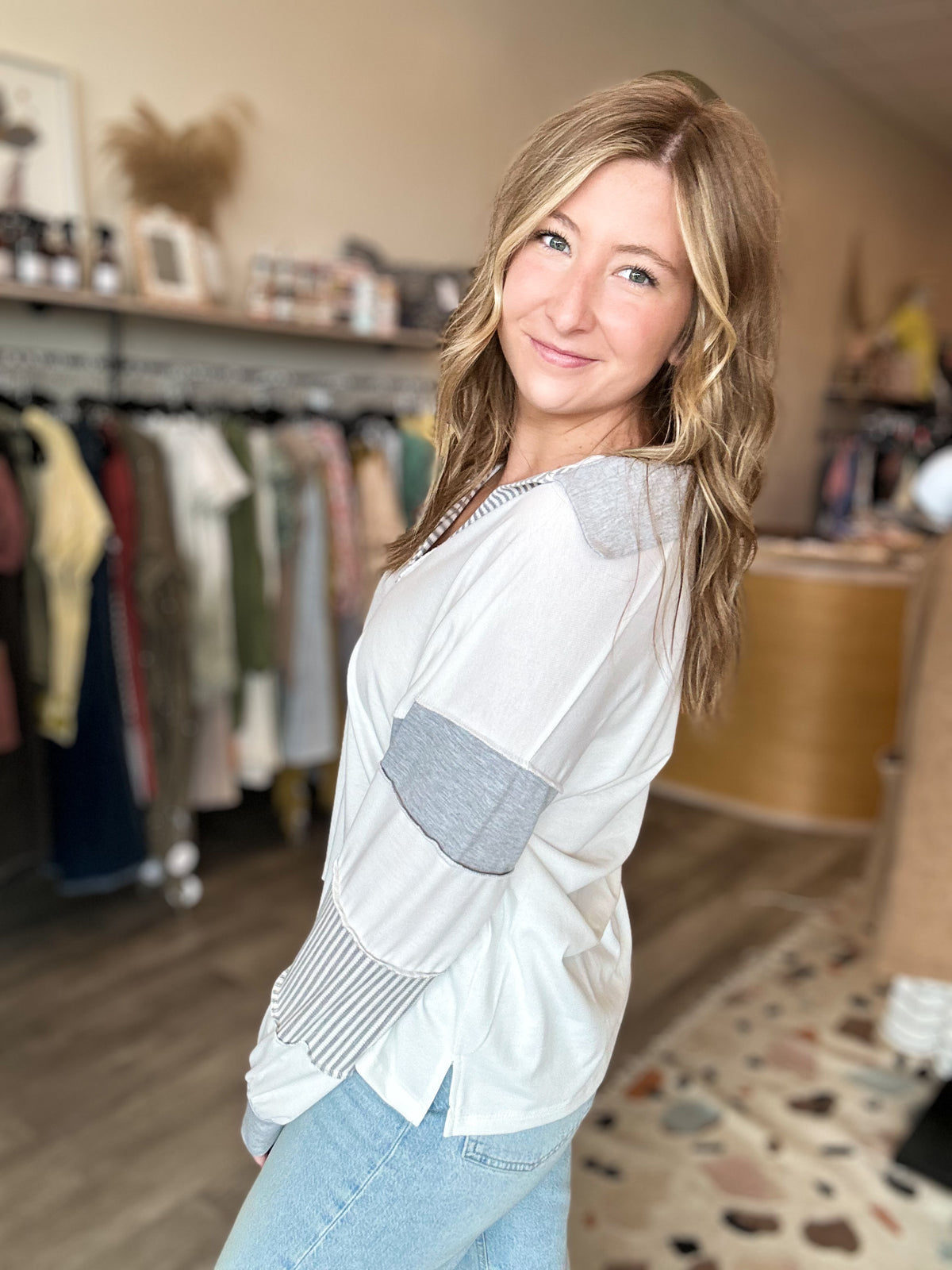 Callie Top-7th Ray-R3vel Threads, Women's Fashion Boutique, Located in Hudsonville, Michigan