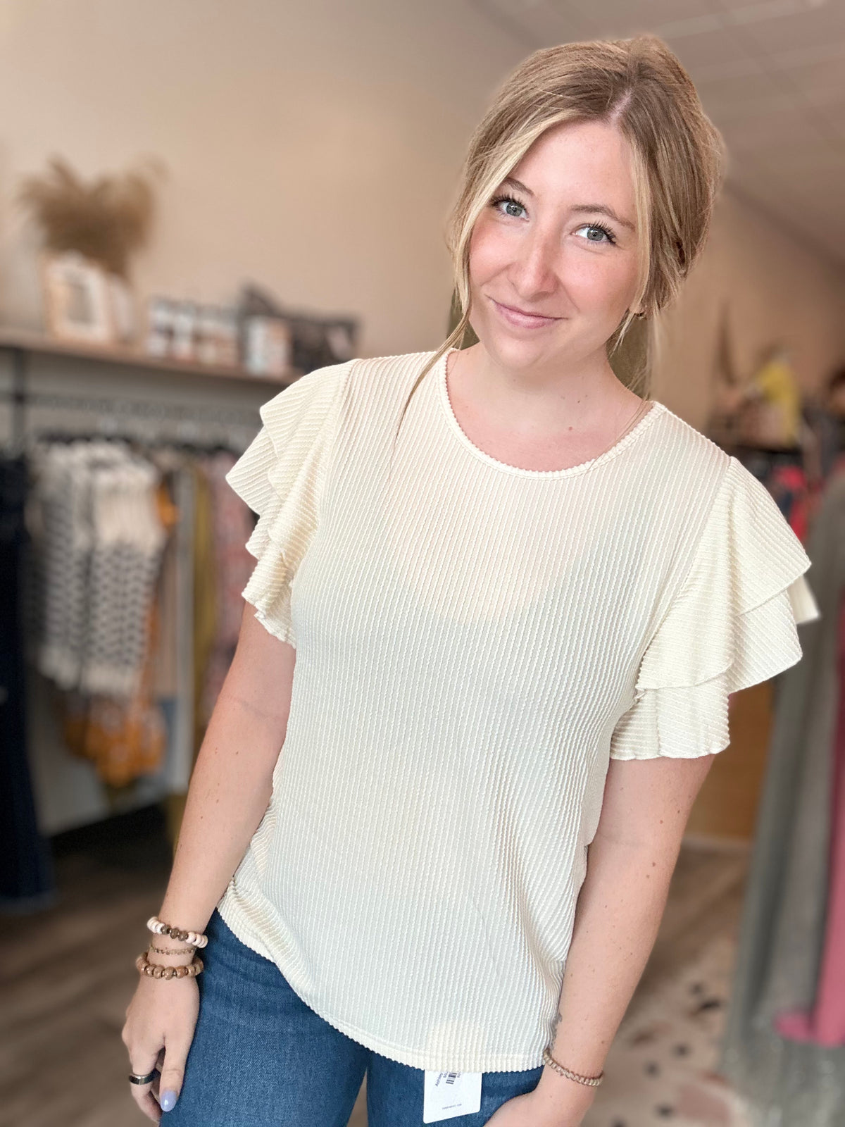 Tricia Top-Bibi-R3vel Threads, Women's Fashion Boutique, Located in Hudsonville, Michigan