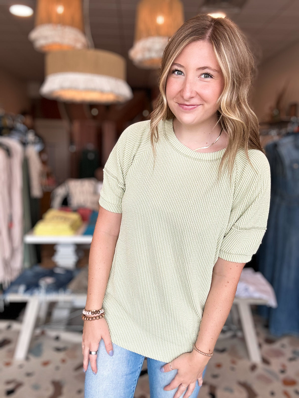 Addie Top-7th Ray-R3vel Threads, Women's Fashion Boutique, Located in Hudsonville, Michigan