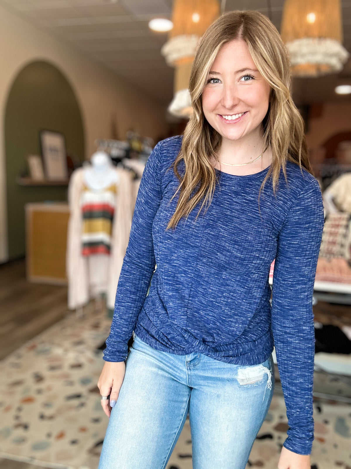 Lucy Top-mystree-R3vel Threads, Women's Fashion Boutique, Located in Hudsonville, Michigan