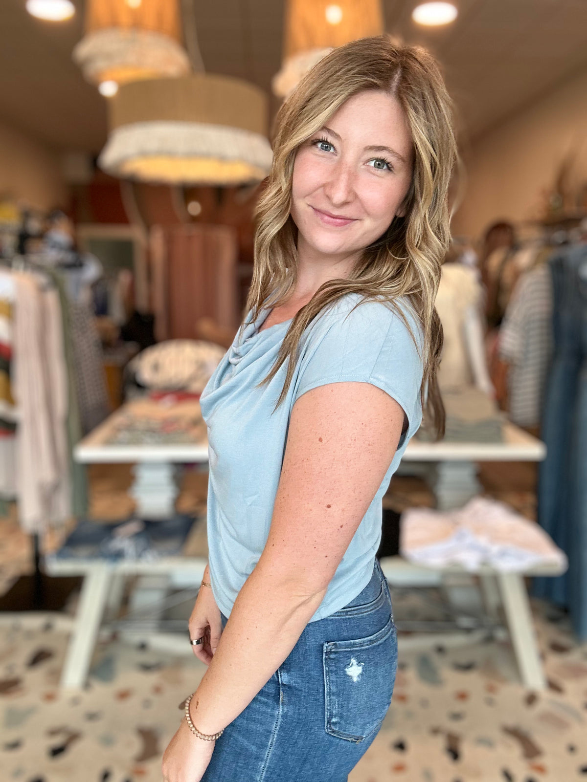 London Top-mystree-R3vel Threads, Women's Fashion Boutique, Located in Hudsonville, Michigan