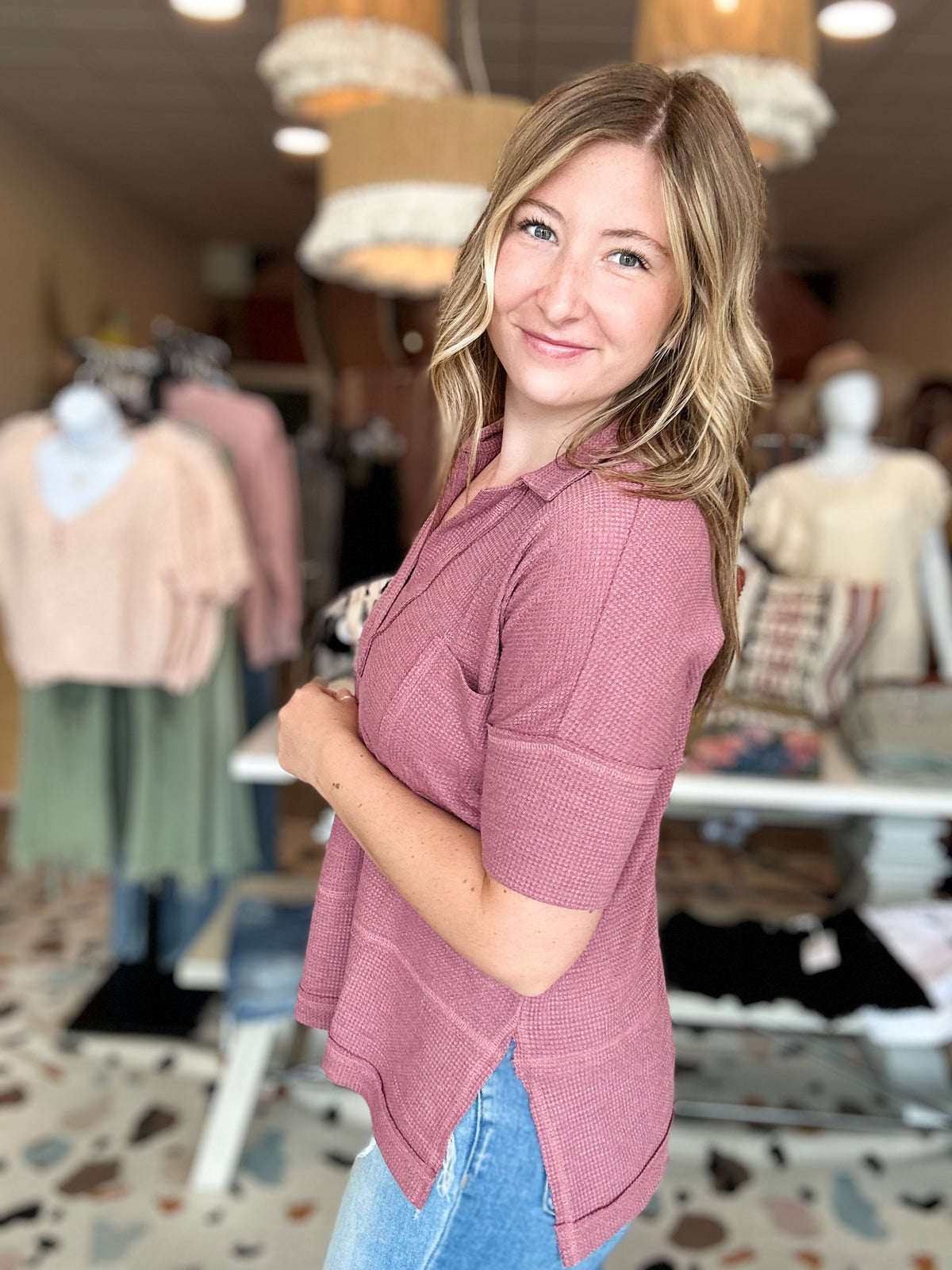 Adrianne Top-Kori-R3vel Threads, Women's Fashion Boutique, Located in Hudsonville, Michigan