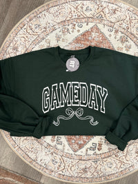 Gameday Coquette Crewneck-r3velthreads-R3vel Threads, Women's Fashion Boutique, Located in Hudsonville, Michigan