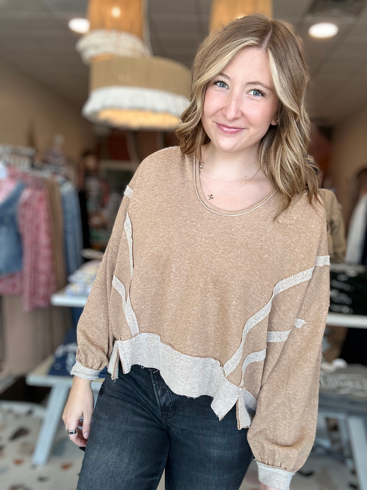 Sunni Pullover-Zenana-R3vel Threads, Women's Fashion Boutique, Located in Hudsonville, Michigan