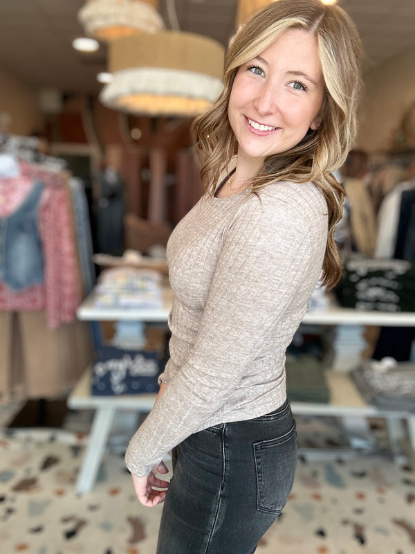 Leslie Longsleeve-Zenana-R3vel Threads, Women's Fashion Boutique, Located in Hudsonville, Michigan