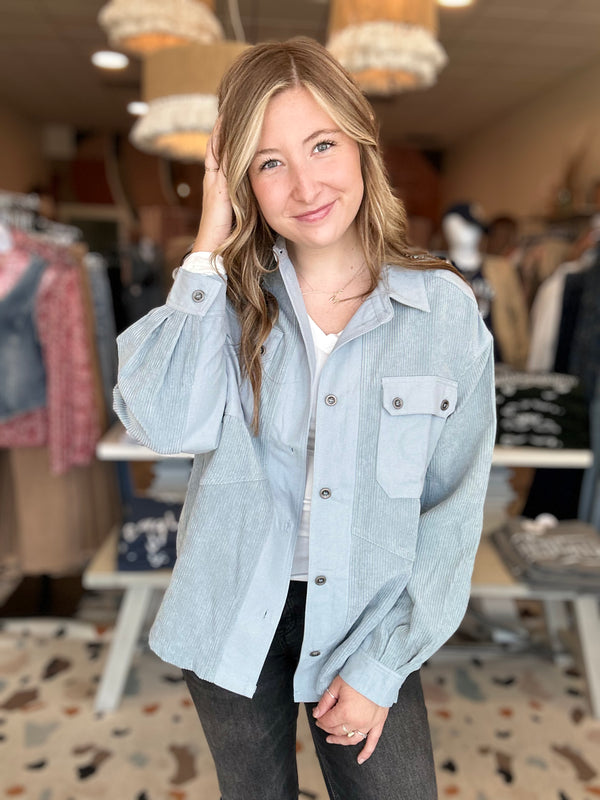 Lily Jacket-Kori-R3vel Threads, Women's Fashion Boutique, Located in Hudsonville, Michigan