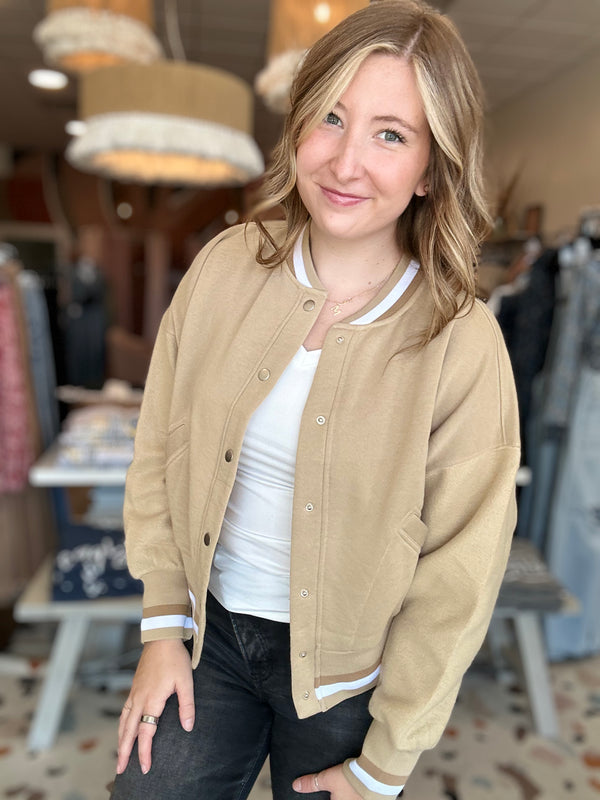 Arlo Jacket-Kori-R3vel Threads, Women's Fashion Boutique, Located in Hudsonville, Michigan