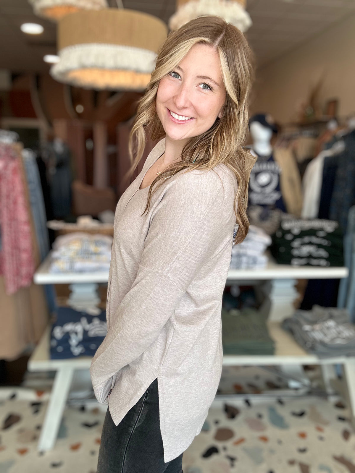 Trina Sweater-Zenana-R3vel Threads, Women's Fashion Boutique, Located in Hudsonville, Michigan