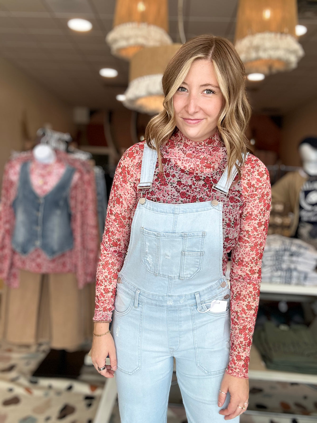 Harper Overalls-Risen-R3vel Threads, Women's Fashion Boutique, Located in Hudsonville, Michigan