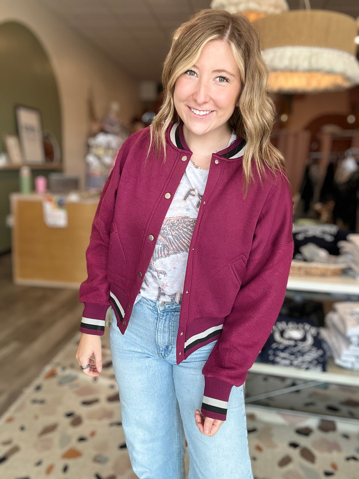 Arlo Jacket-Kori-R3vel Threads, Women's Fashion Boutique, Located in Hudsonville, Michigan