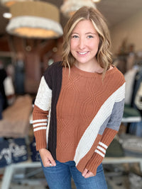 Harrison Sweater-Blu Pepper-R3vel Threads, Women's Fashion Boutique, Located in Hudsonville, Michigan