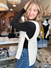 Sabrina Sweater Vest-Doe & Rae-R3vel Threads, Women's Fashion Boutique, Located in Hudsonville, Michigan