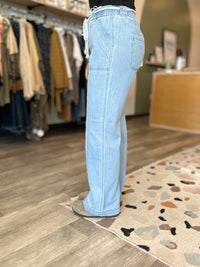 Shia Pull on Jeans-Risen-R3vel Threads, Women's Fashion Boutique, Located in Hudsonville, Michigan