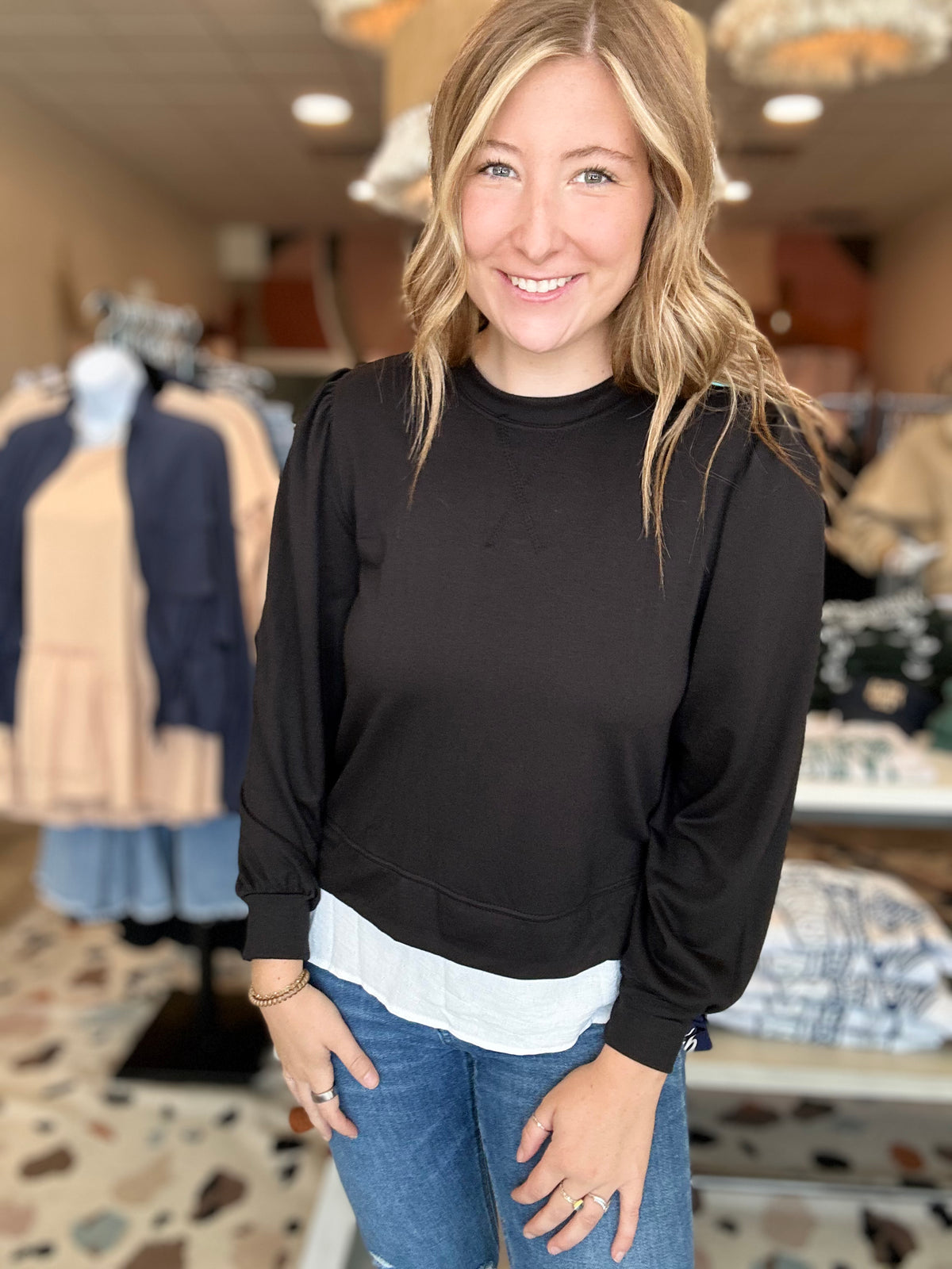 Bridget Top-Les Amis-R3vel Threads, Women's Fashion Boutique, Located in Hudsonville, Michigan