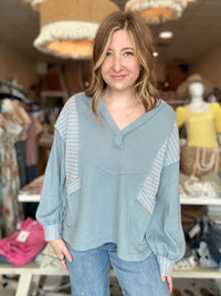 Danae Pullover-POL-R3vel Threads, Women's Fashion Boutique, Located in Hudsonville, Michigan