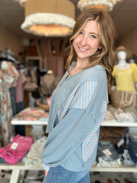 Danae Pullover-POL-R3vel Threads, Women's Fashion Boutique, Located in Hudsonville, Michigan