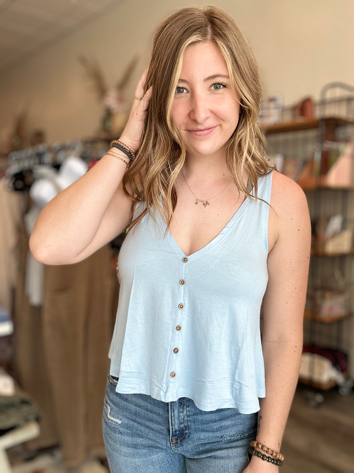 Hope Tank-Angie-R3vel Threads, Women's Fashion Boutique, Located in Hudsonville, Michigan