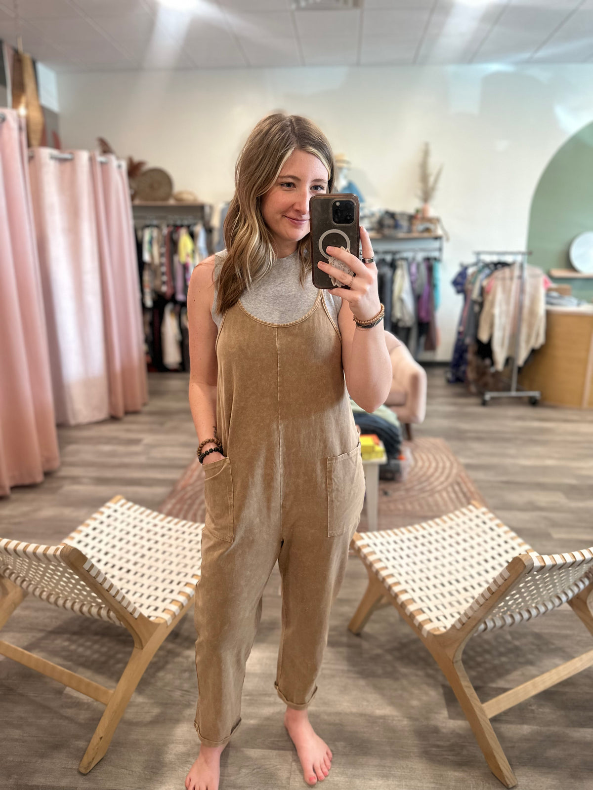 Baylee Romper-Final Touch-R3vel Threads, Women's Fashion Boutique, Located in Hudsonville, Michigan