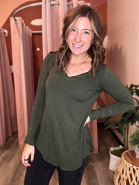 Amelia Long Sleeve-Zenana-R3vel Threads, Women's Fashion Boutique, Located in Hudsonville, Michigan