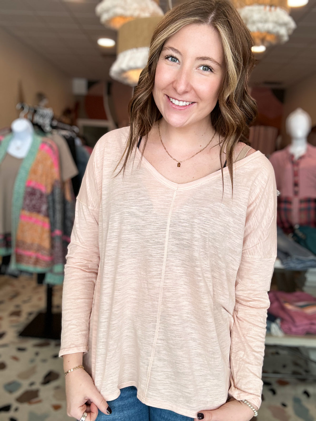 Eleanor Top-Bibi-R3vel Threads, Women's Fashion Boutique, Located in Hudsonville, Michigan