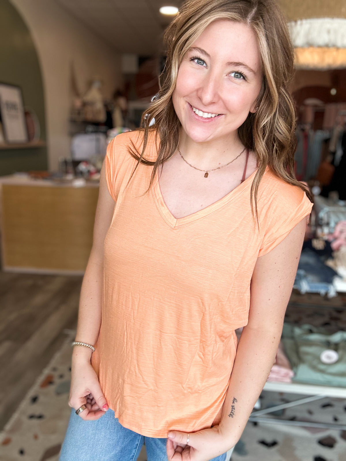 Larissa Top-Bibi-R3vel Threads, Women's Fashion Boutique, Located in Hudsonville, Michigan