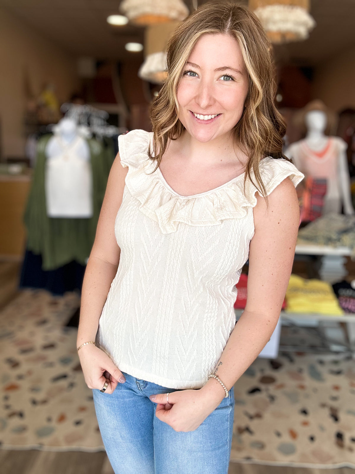 Carson Tank-Bibi-R3vel Threads, Women's Fashion Boutique, Located in Hudsonville, Michigan